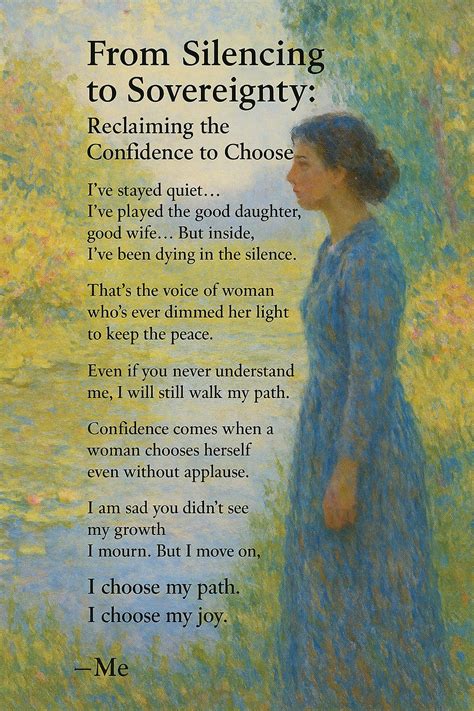 From Silencing to Sovereignty: Reclaiming the Confidence to… | Rong Liu