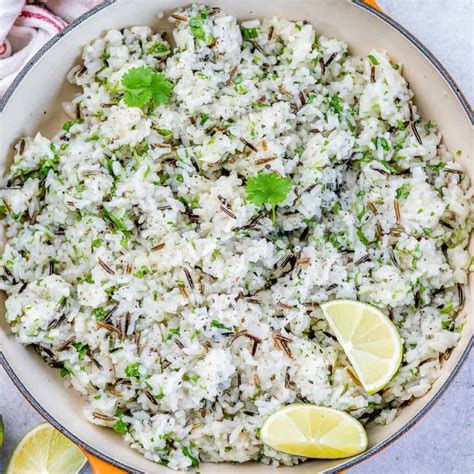 Easy Cilantro Lime Rice - Healthy Fitness Meals