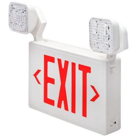 Image result for Glass Red LED Exit Sign