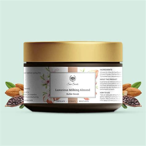 Almond Butter Scrub Exfoliate Hydrate Moisturize – Seer Secrets