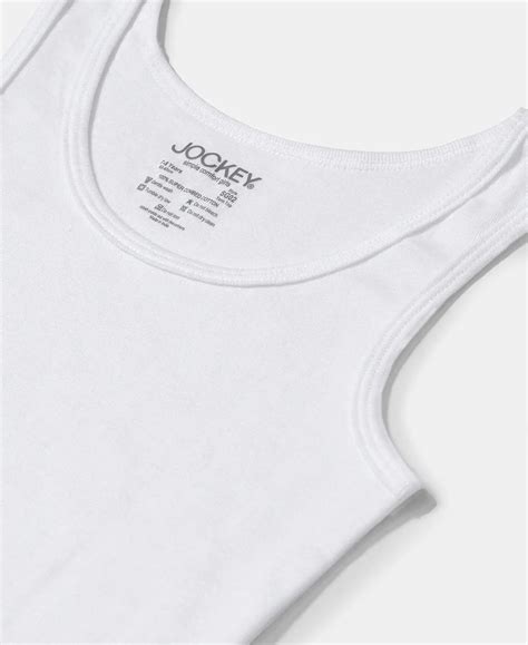 Buy Girl's Super Combed Cotton Rib Solid Inner Tank Top - White SG02 ...