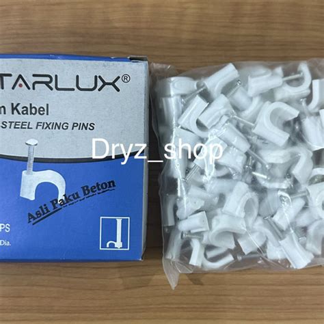 Jual Klem kabel paku beton 12mm / klem paku beton asli / klem kabel ...