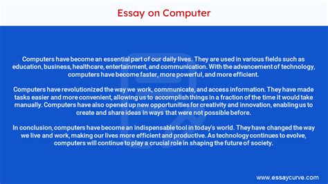 Computer Technology Essay 的图像结果
