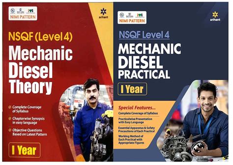 Buy Mechanic Diesel Theory + Practical I Year NSQF Level 4 Set Of Two Book English Book Online ...