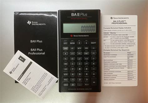Using BA 2 Plus Calculator 的图像结果