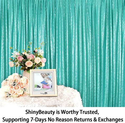 Buy Sequin Backdrop -4FTx6FT-Teal Curtains Sequin Backdrop Curtain ...