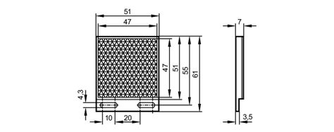 E20722 - Reflector for retro-reflective laser sensors - ifm