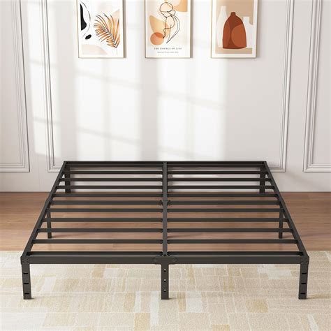 Snapklik.com : ALDRICH 12 Inch Metal Bed Frame Queen Size - Double ...