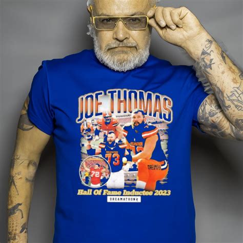 Joe Thomas Hall Of Fame Inductee 2023 Shirt - Shirts owl