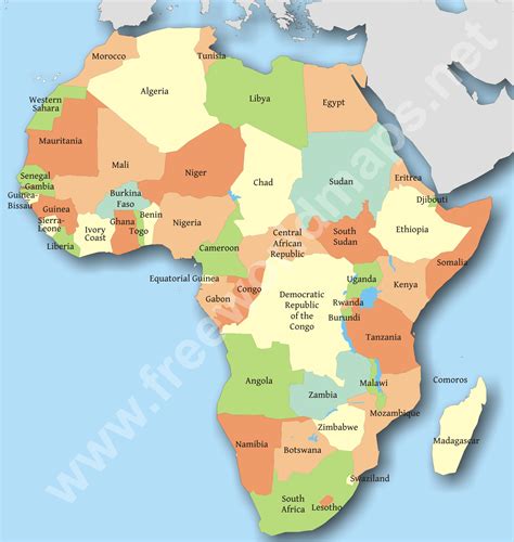 Africa countries