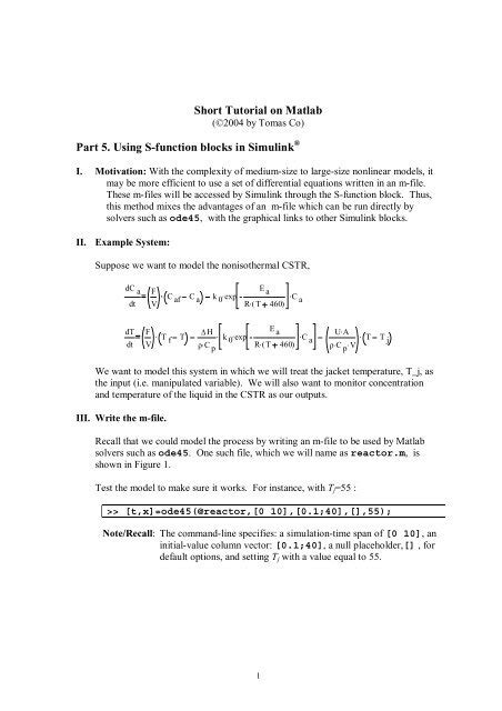 Image result for S-function MATLAB