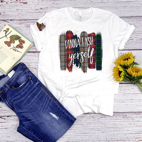 Outlander TV show Dinna fash yerself brush stroke quote fan art ...