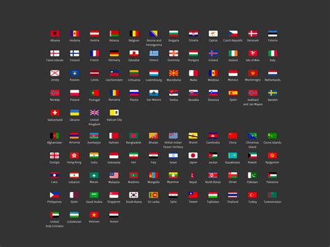 Country Flags Icon Set 的图像结果