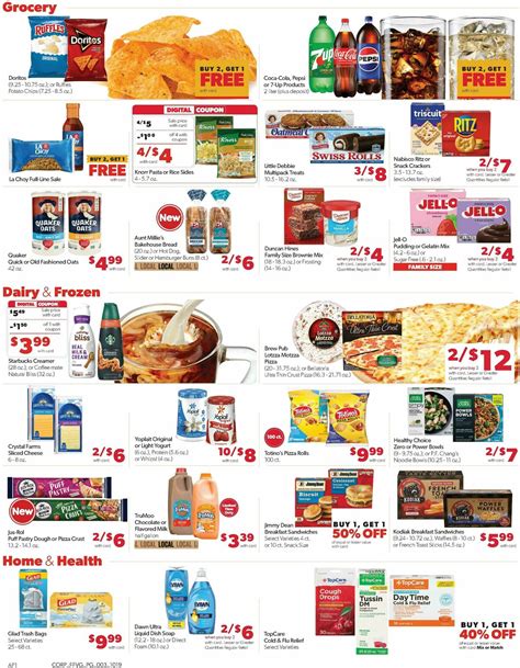 Family Fare Weekly Ad from October 19 - Page 3