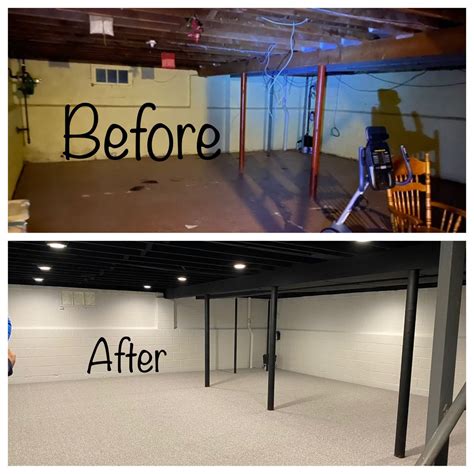 Basement before and after – Artofit