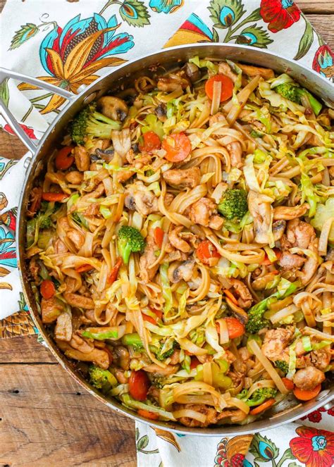 Cabbage Stir Fry with Chicken - Vegetable Recipes