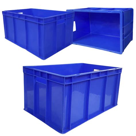 SINGHAL Multipurpose Storage Crates 500 x 325 x 250 MM | Heavy Duty Big ...