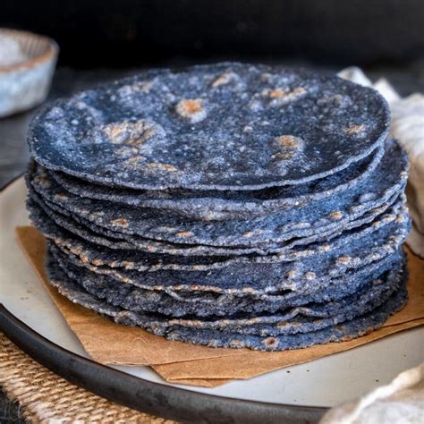 Blue Corn Tortillas - Easy Peasy Foodie