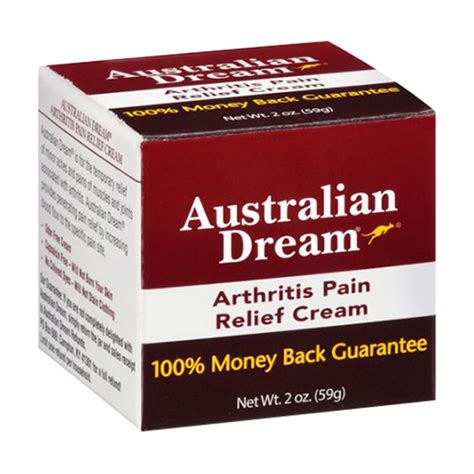 Australian Dream Arthritis Pain Relief Cream - 2 Oz - bestmedequipdepot.com