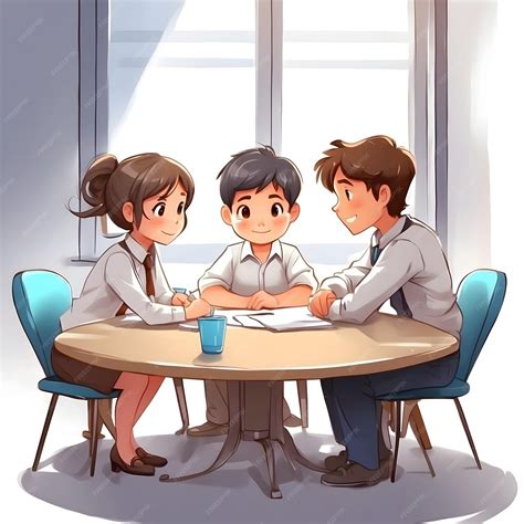 Meeting Cartoon Images 的图像结果