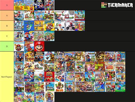 super mario 3d games tier list Android IOS V- 8.83