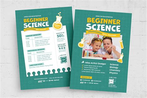 Science Flyer Template 的图像结果