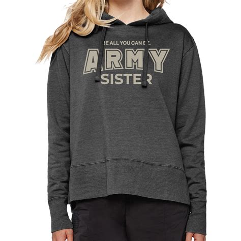 Army Sister Ladies Hood (Washed Black) – Armed Forces Gear
