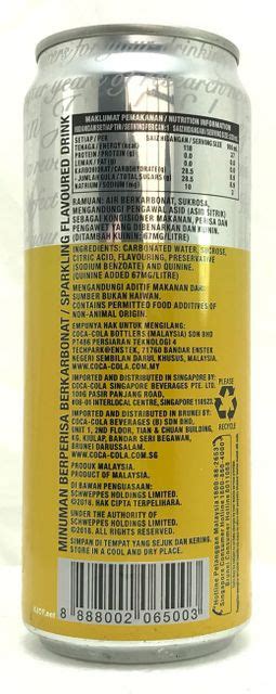 Schweppes Tonic Water 320ml Can Price in India - Buy Schweppes Tonic ...