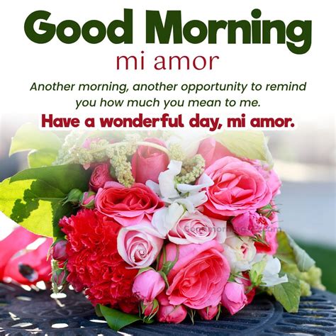 Good Morning mi amor Images