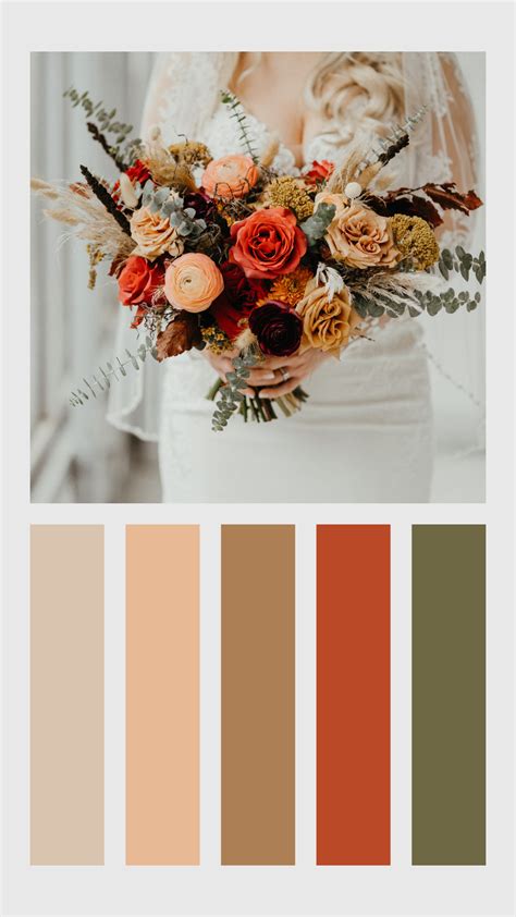 Fall wedding color palettes 60 photos - Astyledwedding.com