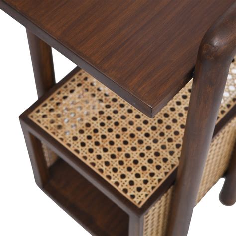 NEXUS TEAK WOOD SIDE TABLE – ALTROVE