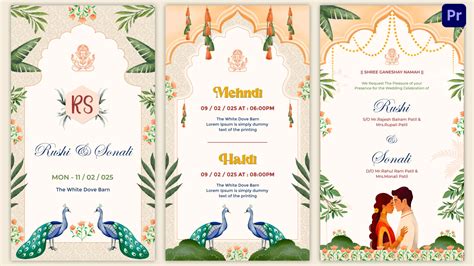 Wedding invitation adobe premiere templates free | Beachweddingtips.com