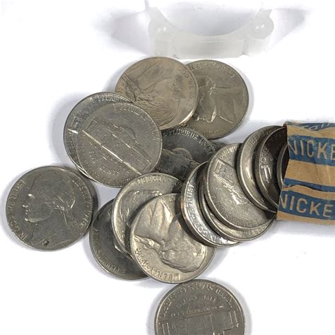 $2 of Mixed Dated Roll of Jefferson Nickels | Property Room