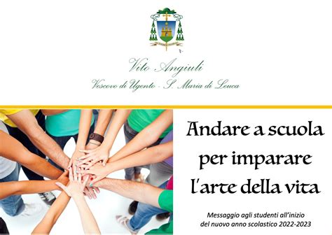 Andare a scuola per imparare l’arte della vita – Diocesi Ugento Santa ...