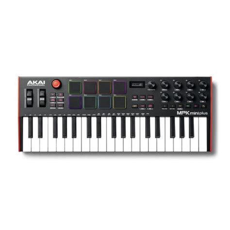 Buy Akai MPK Mini Plus 37-Key Compact Midi Keyboard Controller with MPC ...