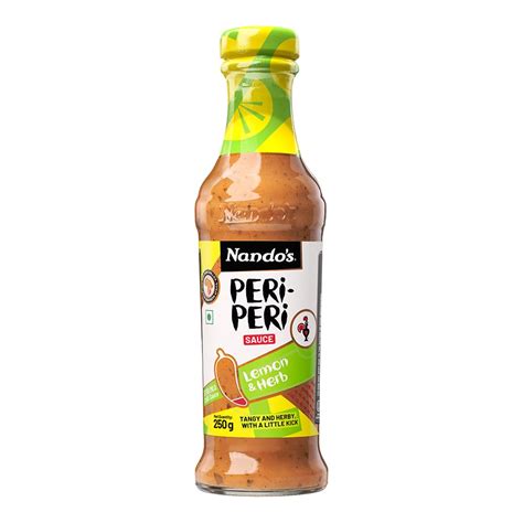 Nando's Peri Peri Sauce - Lemon & Herb 250 g : Amazon.in: Toys & Games