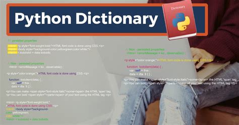 Image result for What Is a Dictionary in Python