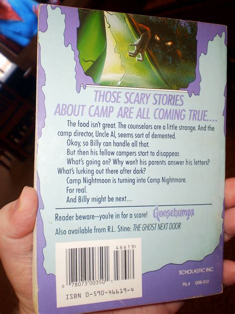 Goosebumps: Reliving the Terror of Youth: #9 Welcome to Camp Nightmare