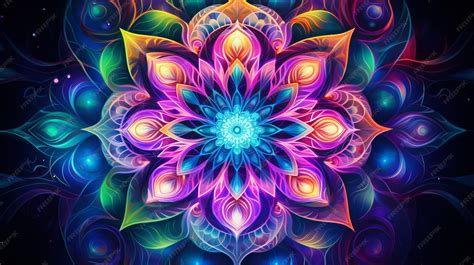 Galactic Kaleidoscope Mandala