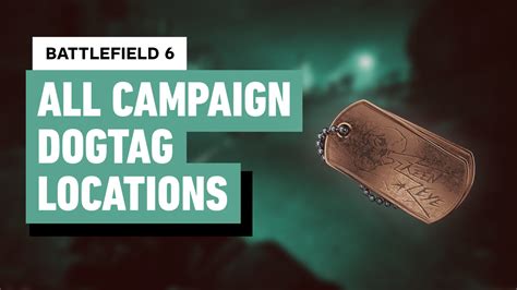 Battlefield 6 - All Campaign Dogtag Locations (With Timecodes)