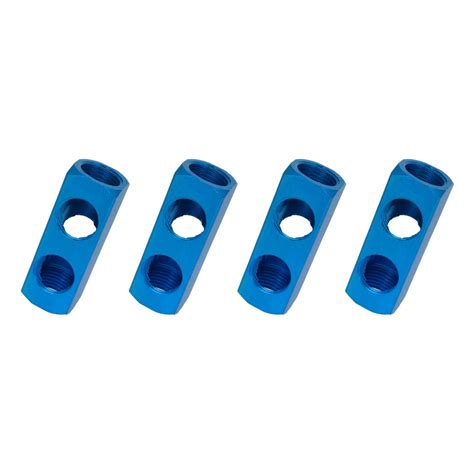 Othmro Pneumatic Cylinder Aluminum Air Manifold Block Splitter Air Hose ...