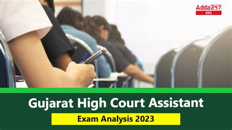 Gujarat High Court Assistant Exam Analysis 2023