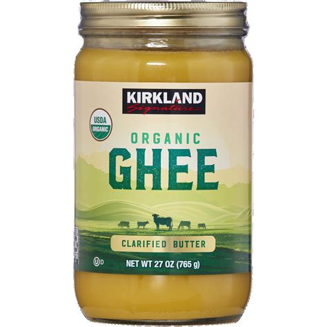 Kirkland Signature Organic Ghee Clarified Butter, 27 Ounce - Walmart.com