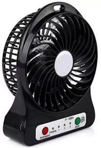 GRAYLEAF High Speed Table Fan Small Size 3 Speed Setting with Build-in ...