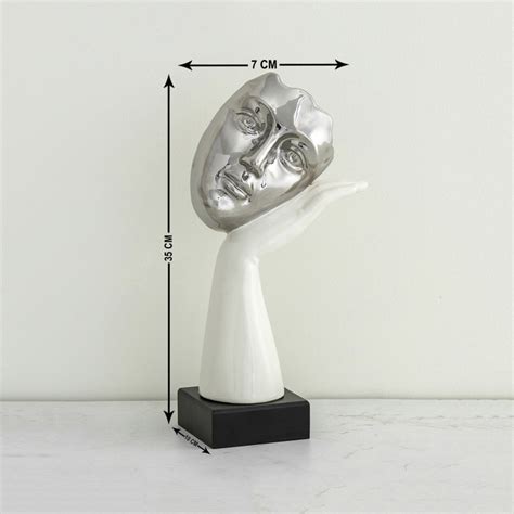 Buy Galaxy Face with Hand Figurine from Home Centre at just INR 1599.0