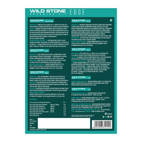 Wild Stone Edge Grooming Kit