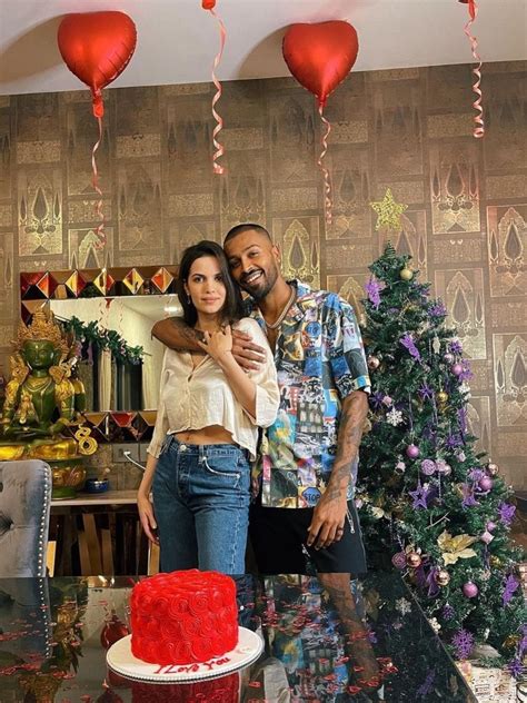 Hardik Pandya pens cute b’day wish for Natasa