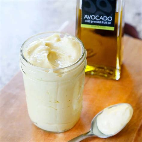 Creamy and Healthy: Step-by-Step Guide to Making Avocado Oil Mayonnaise ...