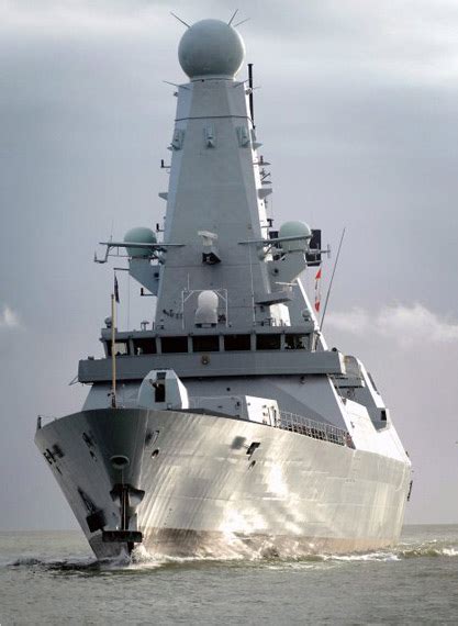 英国海军接收第2艘45型驱逐舰D33无畏号(组图)_新浪军事_新浪网