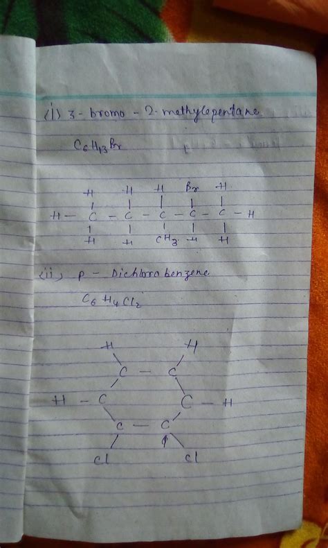 Give the structures of the following compounds i) 3 — Bromo — 2- methyl ...